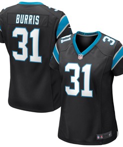 Juston Burris Carolina Panthers Womens Game Jersey - Black Nfl - Robokeg