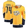 Juuse Saros Nashville Predators Fanatics Branded Womens Breakaway Player Jersey - Gold Nhl - Robokeg