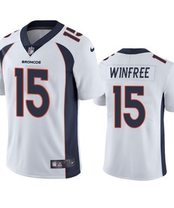 Juwann Winfree Denver Broncos White Vapor Limited Jersey - Robokeg