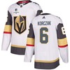 Kaedan Korczak 6 Vegas Golden Knights Stanley Cup 2023 Champions Patch Away Breakaway Men Jersey - White - Robokeg