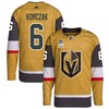 Kaedan Korczak 6 Vegas Golden Knights Stanley Cup 2023 Final Patch Home Breakaway Men Jersey - Gold - Robokeg