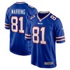 Kahale Warring Buffalo Bills Game Player Jersey - Royal Nfl - Robokeg