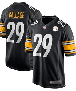 Kalen Ballage Pittsburgh Steelers Game Jersey - Black Nfl - Robokeg