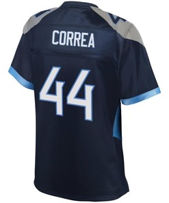 Kamalei Correa Tennessee Titans Nfl Pro Line Womens Player Jersey - Navy - Robokeg
