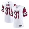 Kamren Curl Washington Commanders Game Jersey - White Nfl - Robokeg