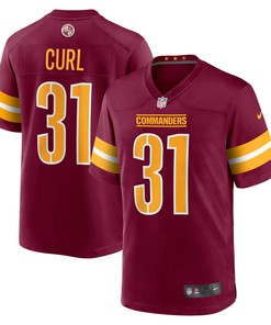 Kamren Curl Washington Commanders Player Game Jersey - Burgundy Nfl - Robokeg