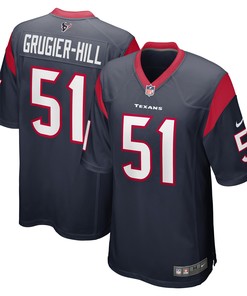 Kamu Grugier-hill Houston Texans Game Player Jersey - Navy Nfl - Robokeg