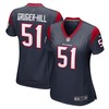 Kamu Grugier-hill Houston Texans Womens Game Player Jersey - Navy Nfl - Robokeg