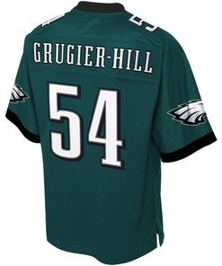 Kamu Grugier-hill Philadelphia Eagles Nfl Pro Line Youth Team Color Player Jersey - Midnight Green - Robokeg