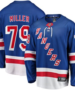 Kandre Miller New York Rangers Fanatics Branded 2017/18 Home Breakaway Replica Jersey - Blue Nhl - Robokeg