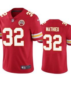 Kansas City Chiefs #32 Tyrann Mathieu Red Vapor Untouchable Limited Jersey - Mens - Robokeg