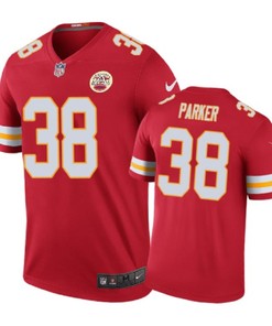 Kansas City Chiefs #38 Ron Parker Nike Color Rush Red Jersey - Robokeg