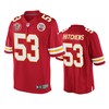 Kansas City Chiefs Anthony Hitchens Red 60th Anniversary Game Jersey - Robokeg