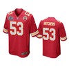 Kansas City Chiefs Anthony Hitchens Red Super Bowl Liv Game Jersey - Robokeg