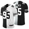 Kansas City Chiefs Chris Jones #95 Nfl 2020 Black And White Jersey - Robokeg