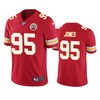 Kansas City Chiefs Chris Jones Red 100th Season Vapor Limited Jersey - Robokeg