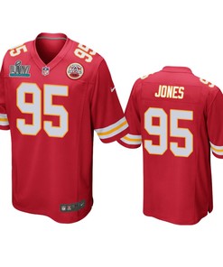 Kansas City Chiefs Chris Jones Red Super Bowl Liv Game Jersey - Robokeg