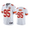 Kansas City Chiefs Chris Jones White 100th Season Vapor Limited Jersey - Robokeg