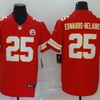 Kansas City Chiefs Clyde Brandedwards-helaire #25 Nfl 2020 Red Orange Jersey - Robokeg
