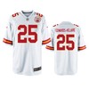 Kansas City Chiefs Clyde Edwards-helaire White 2020 Nfl Draft Game Jersey - Robokeg