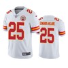 Kansas City Chiefs Clyde Edwards-helaire White 2020 Nfl Draft Vapor Limited Jersey - Robokeg