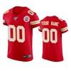 Kansas City Chiefs Custom Red 100th Season Vapor Elite Jersey - Robokeg