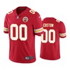 Kansas City Chiefs Custom Red Nike Color Rush Limited Jersey - Robokeg