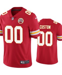 Kansas City Chiefs Custom Red Nike Color Rush Limited Jersey - Robokeg