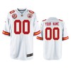 Kansas City Chiefs Custom White 60th Anniversary Game Jersey - Robokeg