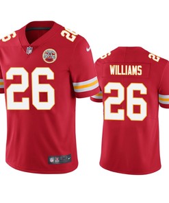 Kansas City Chiefs Damien Williams Red Vapor Limited Jersey - Robokeg