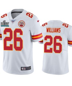 Kansas City Chiefs Damien Williams White Super Bowl Liv Vapor Limited Jersey - Robokeg