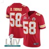 Kansas City Chiefs Derrick Thomas #58 2020 Nfl Red Jersey Jersey - Robokeg