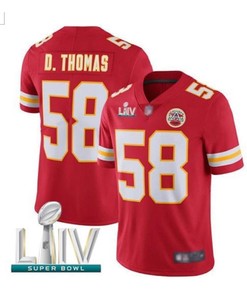 Kansas City Chiefs Derrick Thomas #58 2020 Nfl Red Jersey Jersey - Robokeg