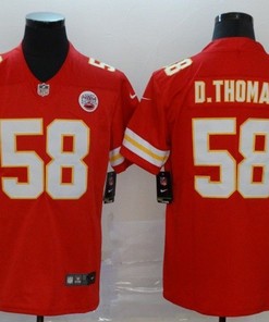 Kansas City Chiefs Derrick Thomas #58 Nfl 2020 Orange Jersey - Robokeg