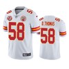 Kansas City Chiefs Derrick Thomas White 60th Anniversary Vapor Limited Jersey - Robokeg