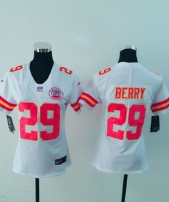 Kansas City Chiefs Eric Berry #29 Nfl 2020 White Womens Jersey - Robokeg