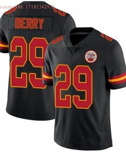 Kansas City Chiefs Eric Berry #29 Nfl Black Jersey Jersey - Robokeg