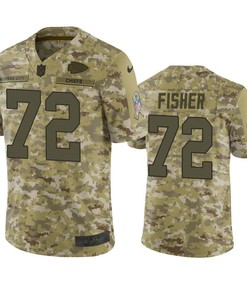 Kansas City Chiefs Eric Fisher Jersey Nfl Camo Salute To Service - Robokeg