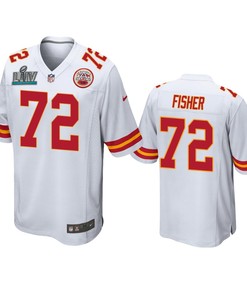 Kansas City Chiefs Eric Fisher White Super Bowl Liv Game Jersey - Robokeg