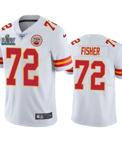 Kansas City Chiefs Eric Fisher White Super Bowl Liv Vapor Limited Jersey - Robokeg