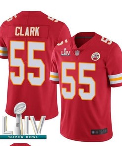 Kansas City Chiefs Frank Clark #55 Nfl Red Jersey Jersey - Robokeg