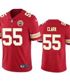 Kansas City Chiefs Frank Clark Red Vapor Limited Jersey - Robokeg