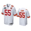 Kansas City Chiefs Frank Clark White Super Bowl Liv Game Jersey - Robokeg