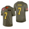 Kansas City Chiefs Harrison Butker 2019 Salute To Service Nfl 100 Mens Jersey Metallic - Robokeg