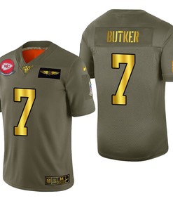Kansas City Chiefs Harrison Butker 2019 Salute To Service Nfl 100 Mens Jersey Metallic - Robokeg