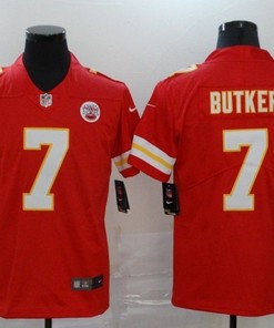 Kansas City Chiefs Harrison Butker #7 Nfl Red Jersey Jersey - Robokeg