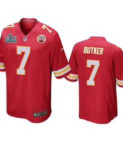 Kansas City Chiefs Harrison Butker Red Super Bowl Liv Game Jersey - Robokeg