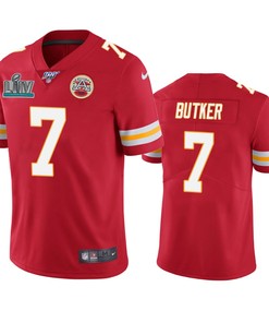 Kansas City Chiefs Harrison Butker Red Super Bowl Liv Vapor Limited Jersey - Robokeg