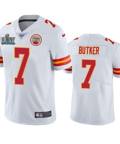 Kansas City Chiefs Harrison Butker White Super Bowl Liv Vapor Limited Jersey - Robokeg