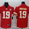 Kansas City Chiefs Joe Montana #19 Nfl 2020 Red Orange Jersey - Robokeg